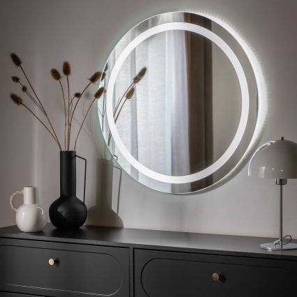 Zuma Line - LED vonios sieninis veidrodis su integruotu apšvietimu LED/36W/230V 3000/4000/6000K skersmuo 80 cm IP44