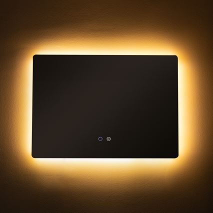 Zuma Line - LED Vonios šildomas sieninis veidrodis su foniniu apšvietimu LED/24W/230V 3000/4000/6000K 70x50 cm IP44