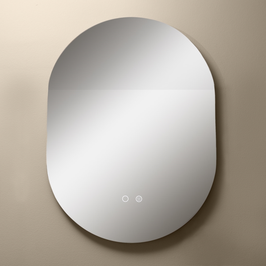 Zuma Line - LED Vonios šildomas sieninis veidrodis su foniniu apšvietimu LED/24W/230V 3000/4000/6000K 70x50 cm IP44