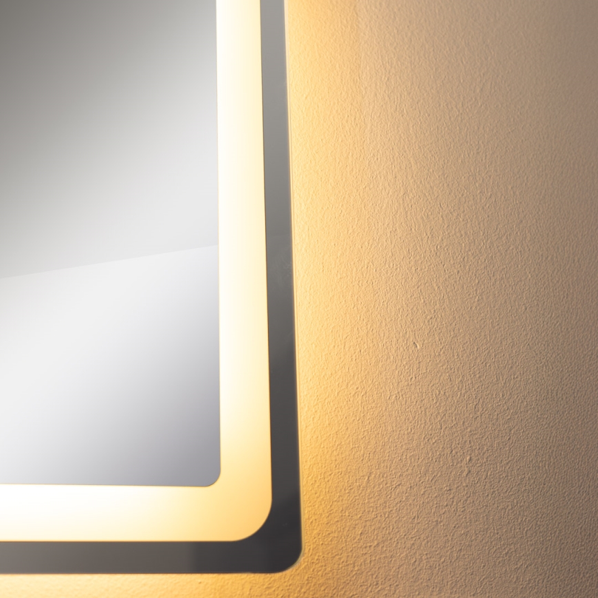 Zuma Line - LED Vonios sieninis veidrodis su foniniu apšvietimu LED/24W/230V 3000/4000/6000K 70x50 cm IP44
