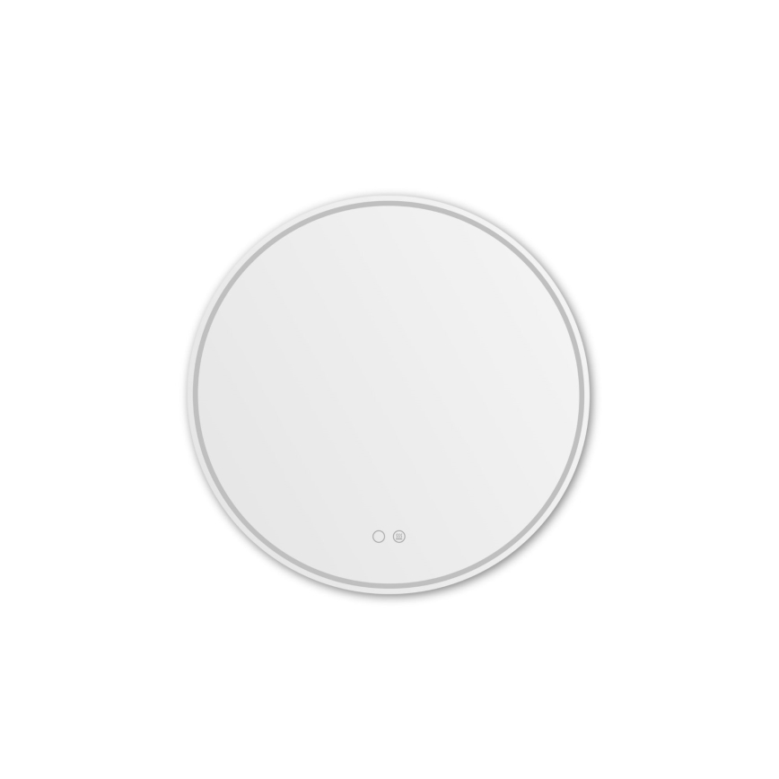 Zuma Line - LED Vonios šildomas sieninis veidrodis su foniniu apšvietimu LED/24W/230V 3000/4000/6000K diametras 60 cm IP44