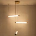 Zuma Line - Dimeriuojama LED pakabinama liustra ant laido LED/64W/230V 2700-6500K auksinė + nuotolinis valdymas