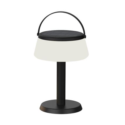 Zuma Line DT36111 - LED Pritemdoma saulės įkraunamas lempa AURE LED/2,2W/2000mAh IP44 juoda