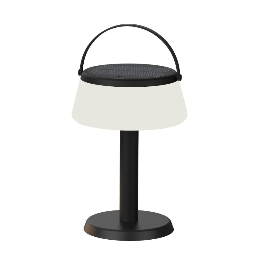 Zuma Line DT36111 - LED Pritemdoma saulės įkraunamas lempa AURE LED/2,2W/2000mAh IP44 juoda