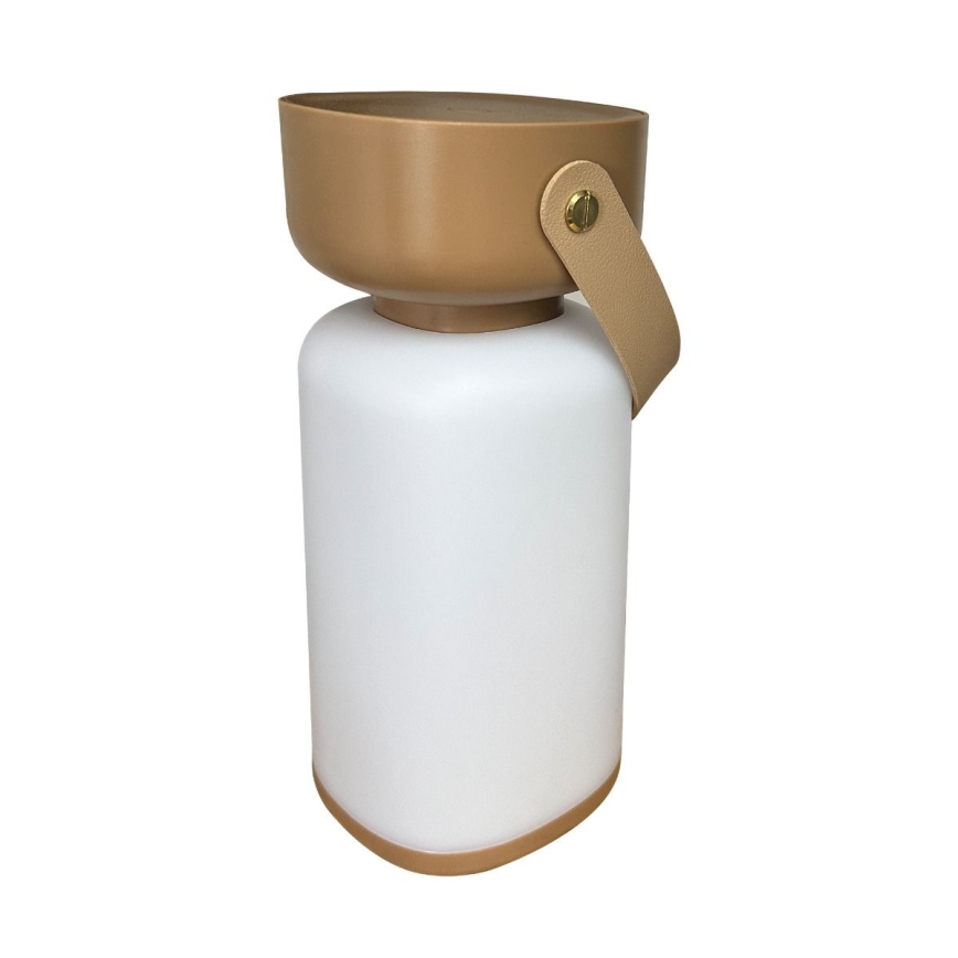 Zuma Line - LED reguliuojama įkraunama stalinė lempa LED/3W/1200 mAh 3000/4000/6500K IP44 ruda
