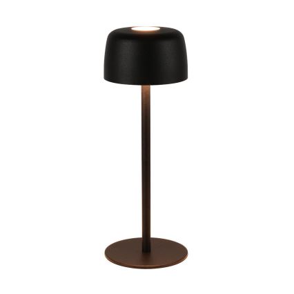 Zuma Line - LED Pritemdomas įkraunamas stalinis šviestuvas LED/2W/1200 mAh IP44 juoda