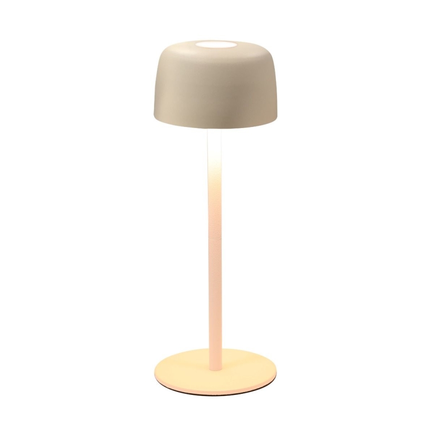 Zuma Line - LED Pritemdomas įkraunamas stalinis šviestuvas LED/2W/1200 mAh IP44 kreminė