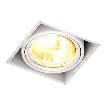 Zuma Line - Įleidžiamas šviestuvas 1xGU10/50W/230V baltas