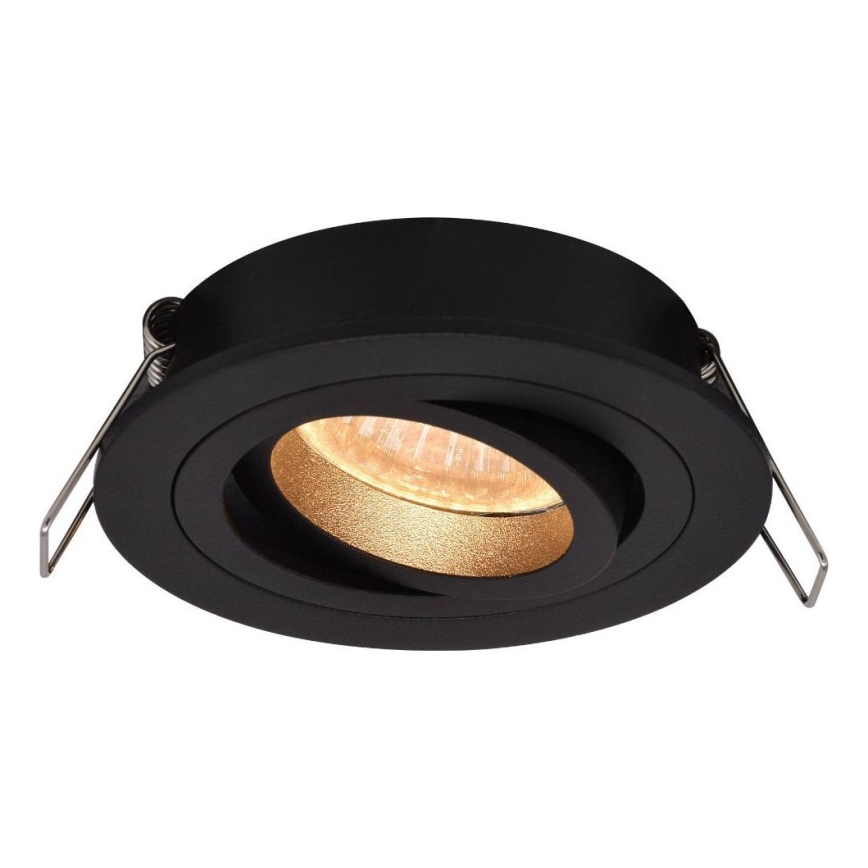 Zuma Line - Įleidžiamas šviestuvas 1xGU10/50W/230V juodas