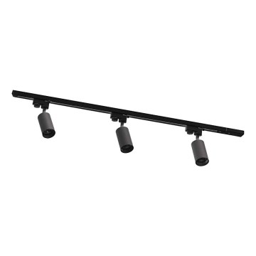 Zuma Line - Juostinės sistemos taškinis apšvietimas 3xGU10/35W/230V juodas