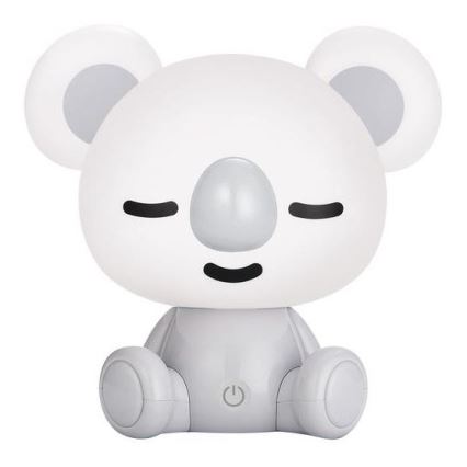 Zuma Line - LED Pritemdoma vaikiška liečiama stalinė lempa LED/3W/230V koala pilka