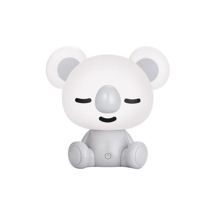 Zuma Line - LED Pritemdoma vaikiška liečiama stalinė lempa LED/3W/230V koala pilka