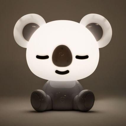 Zuma Line - LED Pritemdoma vaikiška liečiama stalinė lempa LED/3W/230V koala pilka