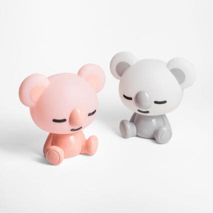 Zuma Line - LED Pritemdoma vaikiška liečiama stalinė lempa LED/3W/230V koala rausva