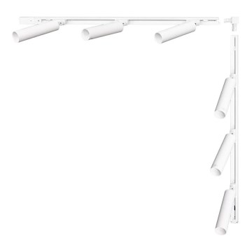 Zuma Line - Kryptinis šviestuvas bėginėje sistemoje 6xGU10/35W/230V baltas