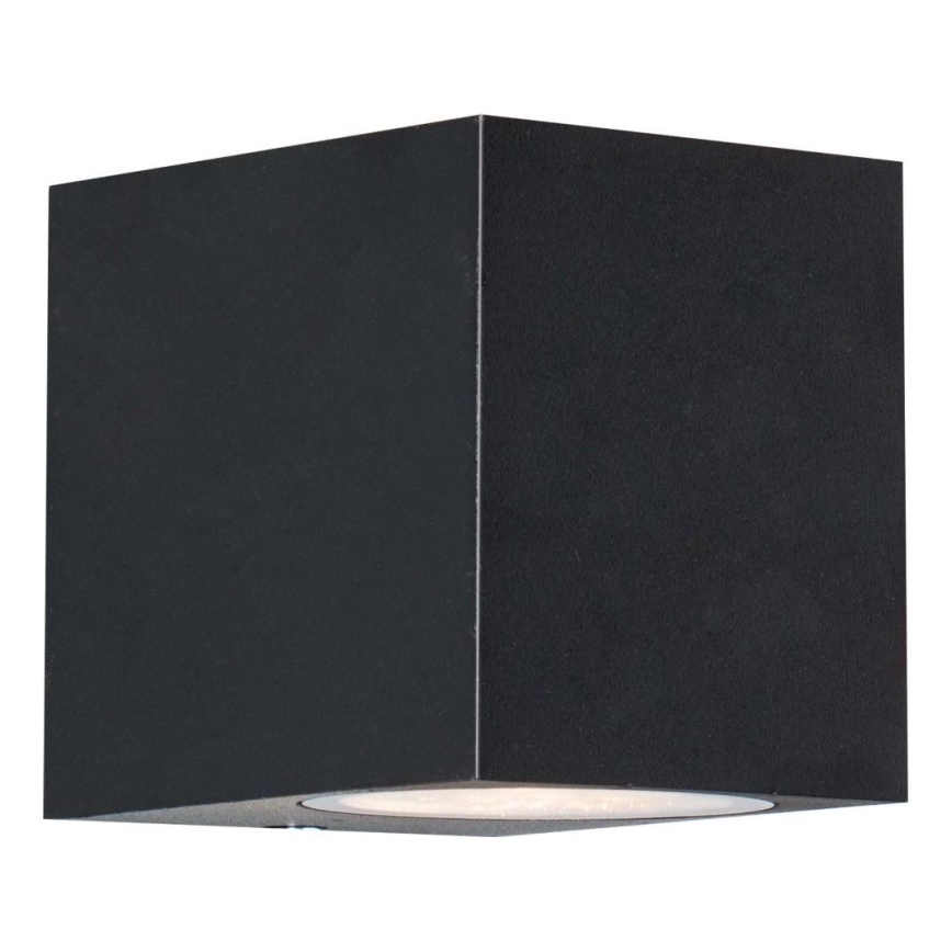 Zuma Line - Lauko sieninis šviestuvas 1xGU10/35W/230V IP44 juoda