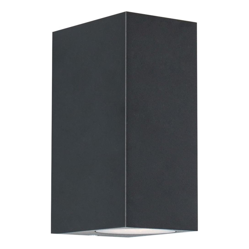 Zuma Line - Lauko sieninis šviestuvas 2xGU10/35W/230V IP44 juoda
