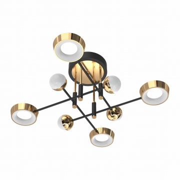 Zuma Line - LED dimeriuojama prigludusi liustra LED/60W/230V auksinė/juoda