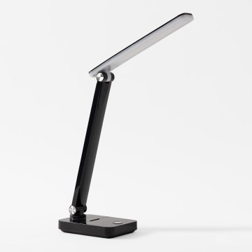 Zuma Line - LED įkraunama stalinė lempa LED/8W/1200 mAh 3000/4500/6000K CRI 90 juoda