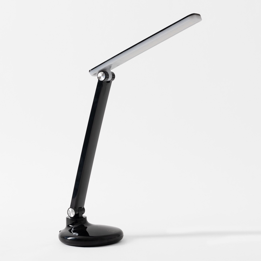 Zuma Line - LED Įkraunamas Stalinis šviestuvas LED/6W/1200 mAh 3000/4500/6000K CRI 90 juoda