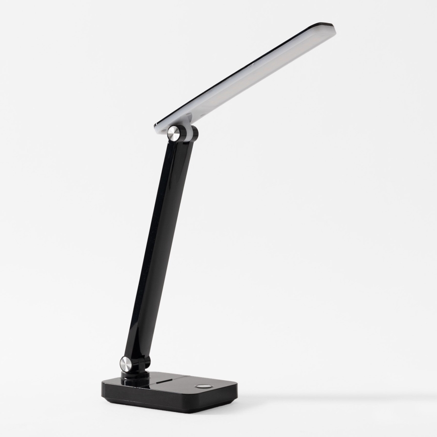 Zuma Line - LED Įkraunamas Stalinis šviestuvas LED/8W/1200 mAh 3000/4500/6000K CRI 90 juoda