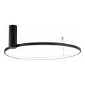 Zuma Line - LED lubinis šviestuvas LED/32W/230V 3000/4000/6000K skersmuo 60 cm juodas