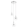 Zuma Line - LED Pakabinamas sietynas 3xLED/5W/230V blizgus chromas