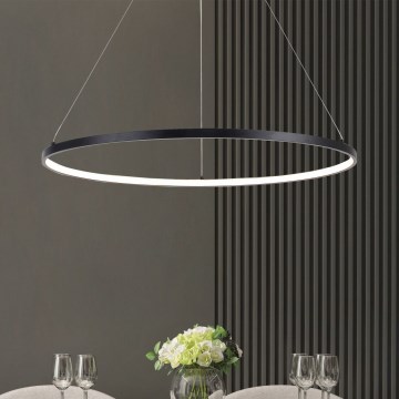 Zuma Line - LED pakabinamas šviestuvas ant laido LED/36W/230V 3000/4000/6000K skersmuo 80 cm juodas