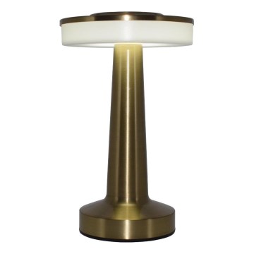 Zuma Line - LED Pritemdomas įkraunamas stalinis šviestuvas LED/2,5W/1200 mAh 3000/4000/6000K auksas