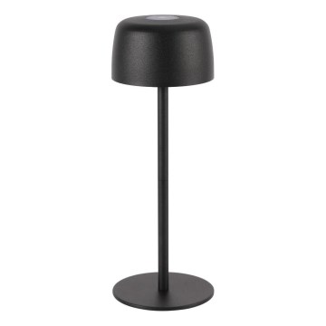Zuma Line - LED Pritemdomas įkraunamas stalinis šviestuvas LED/2W/1200 mAh IP44 juoda