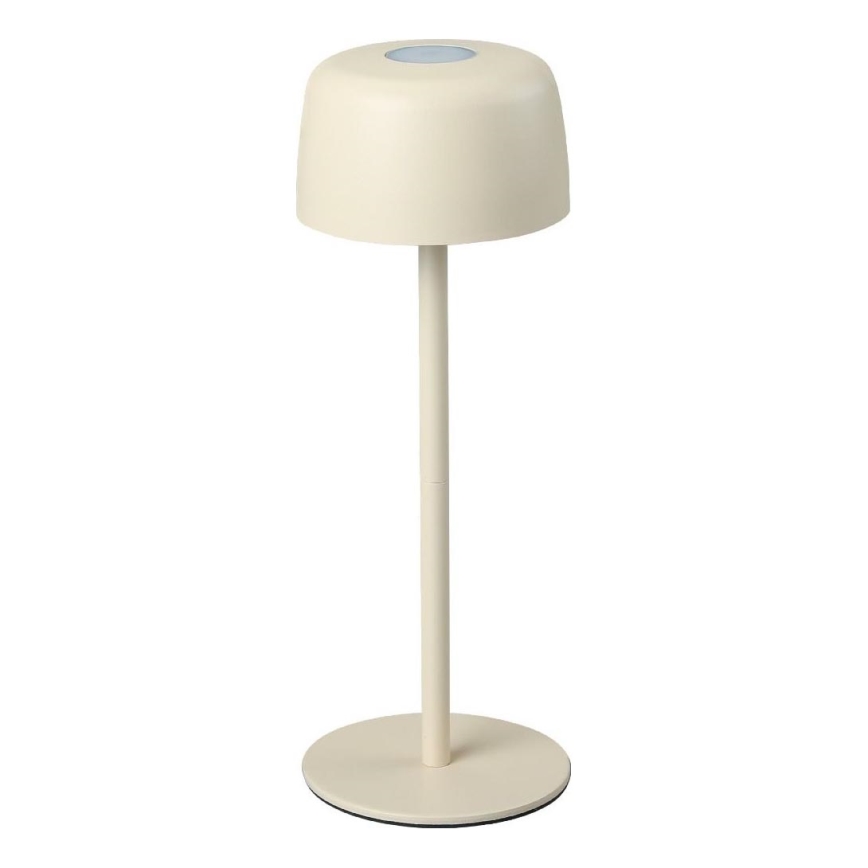 Zuma Line - LED Pritemdomas įkraunamas stalinis šviestuvas LED/2W/1200 mAh IP44 kreminė