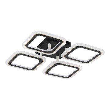 Zuma Line - LED Pritemdomas lubinis šviestuvas LED/30W/230V 3000-6000K juoda + nuotolinio valdymo pultas