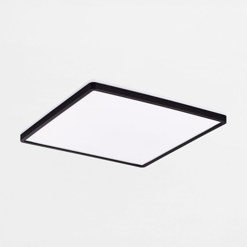 Zuma Line - LED Pritemdomas lubinis šviestuvas LED/38W/230V + LED/12W 3000/4000/5500K 40x40 cm juoda