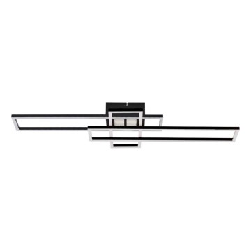 Zuma Line - LED Pritemdomas lubinis šviestuvas LED/55W/230V 3000-6000K juoda + nuotolinio valdymo pultas