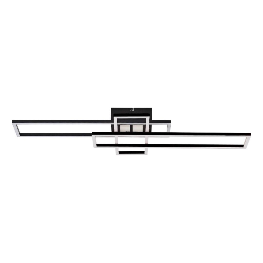 Zuma Line - LED Pritemdomas lubinis šviestuvas LED/55W/230V 3000-6000K juoda + nuotolinio valdymo pultas