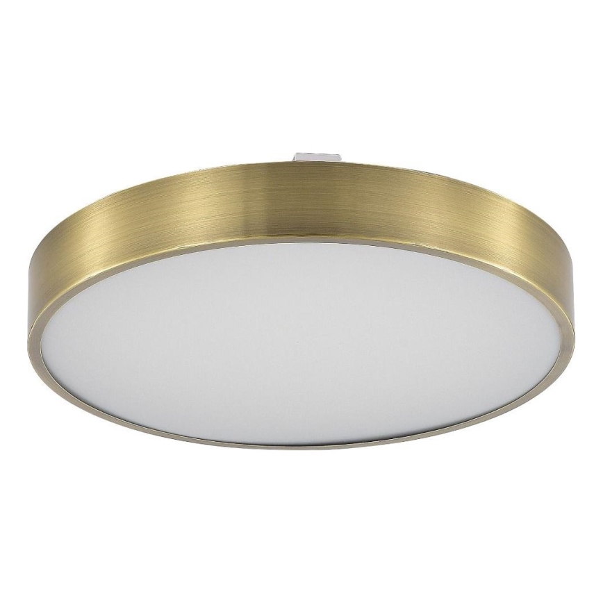 Zuma Line - LED pritemdomas lubinis vonios šviestuvas LED/50W/230V 3000-6000K diametras 50 cm IP44 žalvaris + nuotolinio valdymo pultas