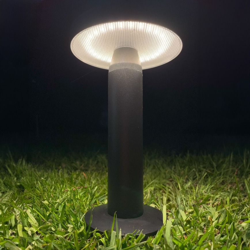 Zuma Line - LED Pritemdomas saulės įkraunamas stalinis šviestuvas LED/2W/2000 mAh IP44 juoda