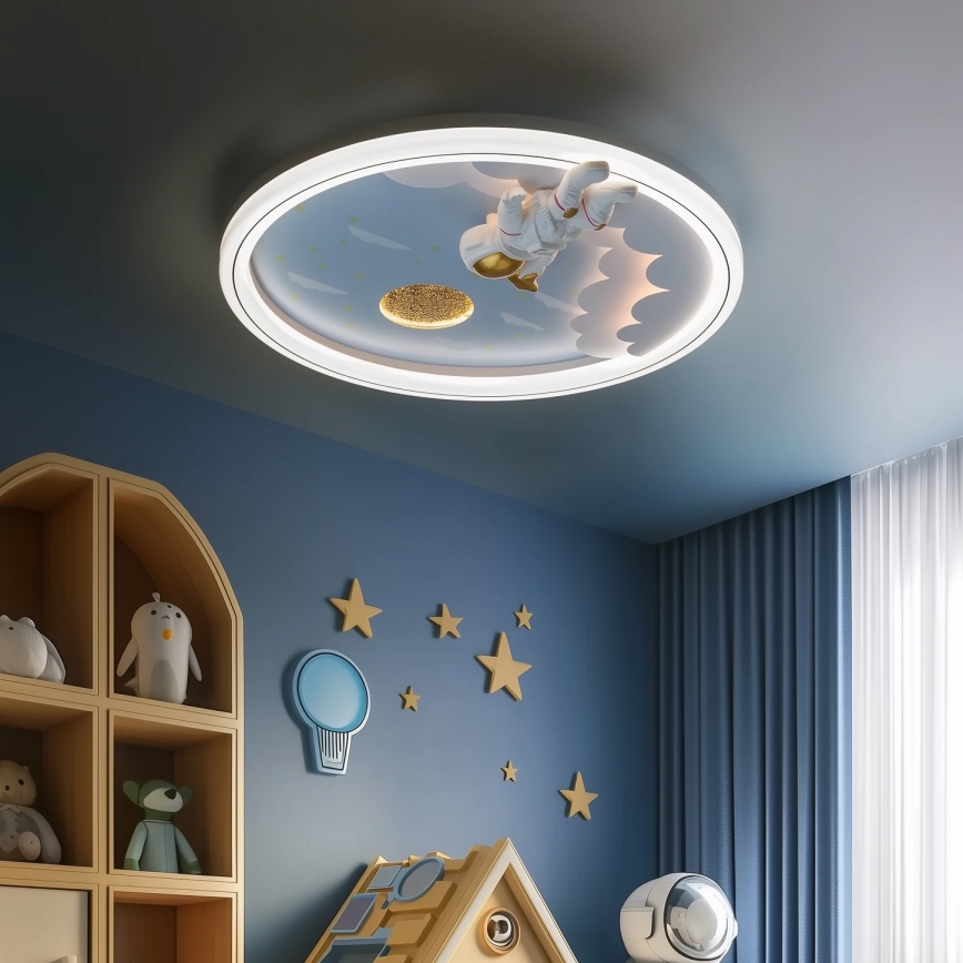 Zuma Line - LED Pritemdomas vaikiškas lubų šviestuvas LED/42W/230V 3000/5700K astronautas