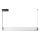 Zuma Line - LED reguliuojama liustra ant laido LED/39W/230V 2700-6500K juoda + nuotolinis valdymas