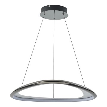 Zuma Line - LED Reguliuojamas pakabinamas sietynas LED/34W/230V 3000K juoda blizgus chromas