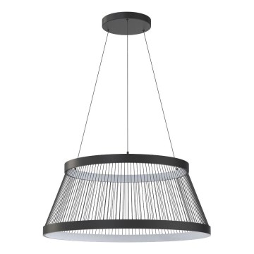 Zuma Line - LED Reguliuojamas pakabinamas sietynas LED/53W/230V 2700-6000K juoda + nuotolinio valdymo pultas