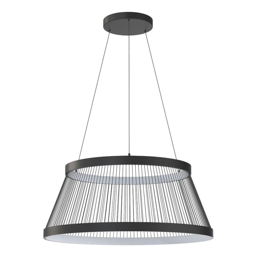 Zuma Line - LED Reguliuojamas pakabinamas sietynas LED/53W/230V 2700-6000K juoda + nuotolinio valdymo pultas