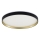 Zuma Line - LED RGBW reguliuojamas lubų šviestuvas LED/32W/230V + LED/8W 3000-6000K juoda/auksinė + nuotolinio valdymo pultas