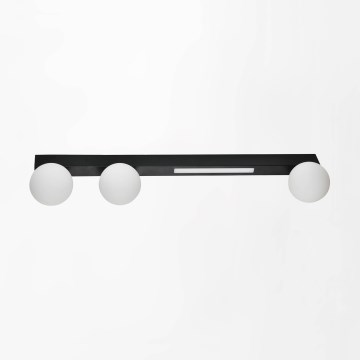 Zuma Line - LED sieninis šviestuvas 3xG9/40W/230V + LED/6W juoda
