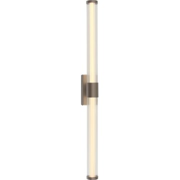 Zuma Line - LED sieninis šviestuvas LED/12W/230V žalvaris