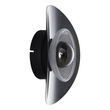 Zuma Line - LED sieninis šviestuvas LED/8W/230V juoda/dūminė juoda