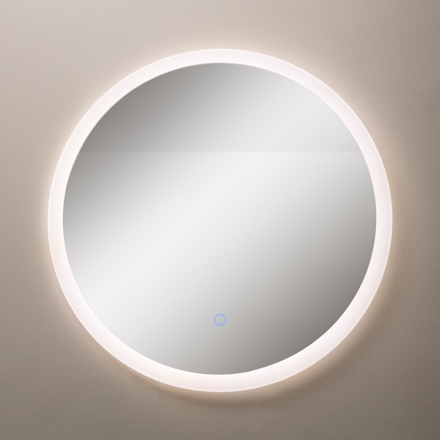 Zuma Line - LED Vonios sieninis veidrodis su apšvietimu LED/24W/230V 3000/4000/6000K d. 60 cm IP44 baltos spalvos