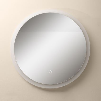 Zuma Line - LED Vonios sieninis veidrodis su apšvietimu LED/24W/230V 3000/4000/6000K d. 60 cm IP44 baltos spalvos