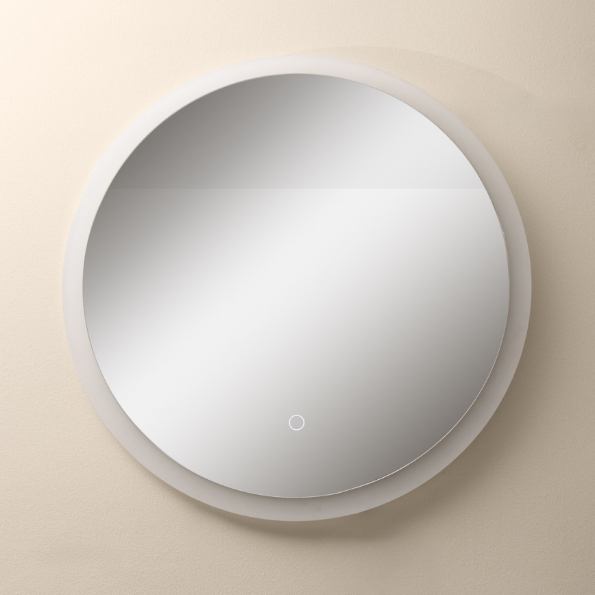 Zuma Line - LED Vonios sieninis veidrodis su apšvietimu LED/24W/230V 3000/4000/6000K d. 60 cm IP44 baltos spalvos