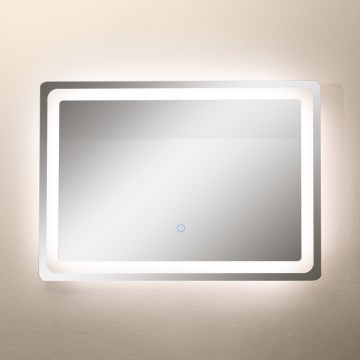 Zuma Line - LED Vonios sieninis veidrodis su foniniu apšvietimu LED/24W/230V 3000/4000/6000K 70x50 cm IP44